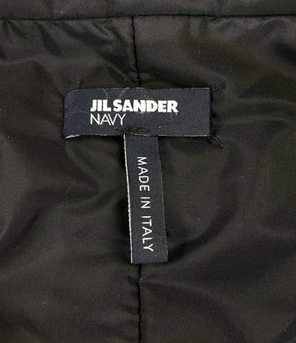 ジルサンダーネイビー ナイロン中綿コート レディース SIZE 34 JIL SANDER NAVY