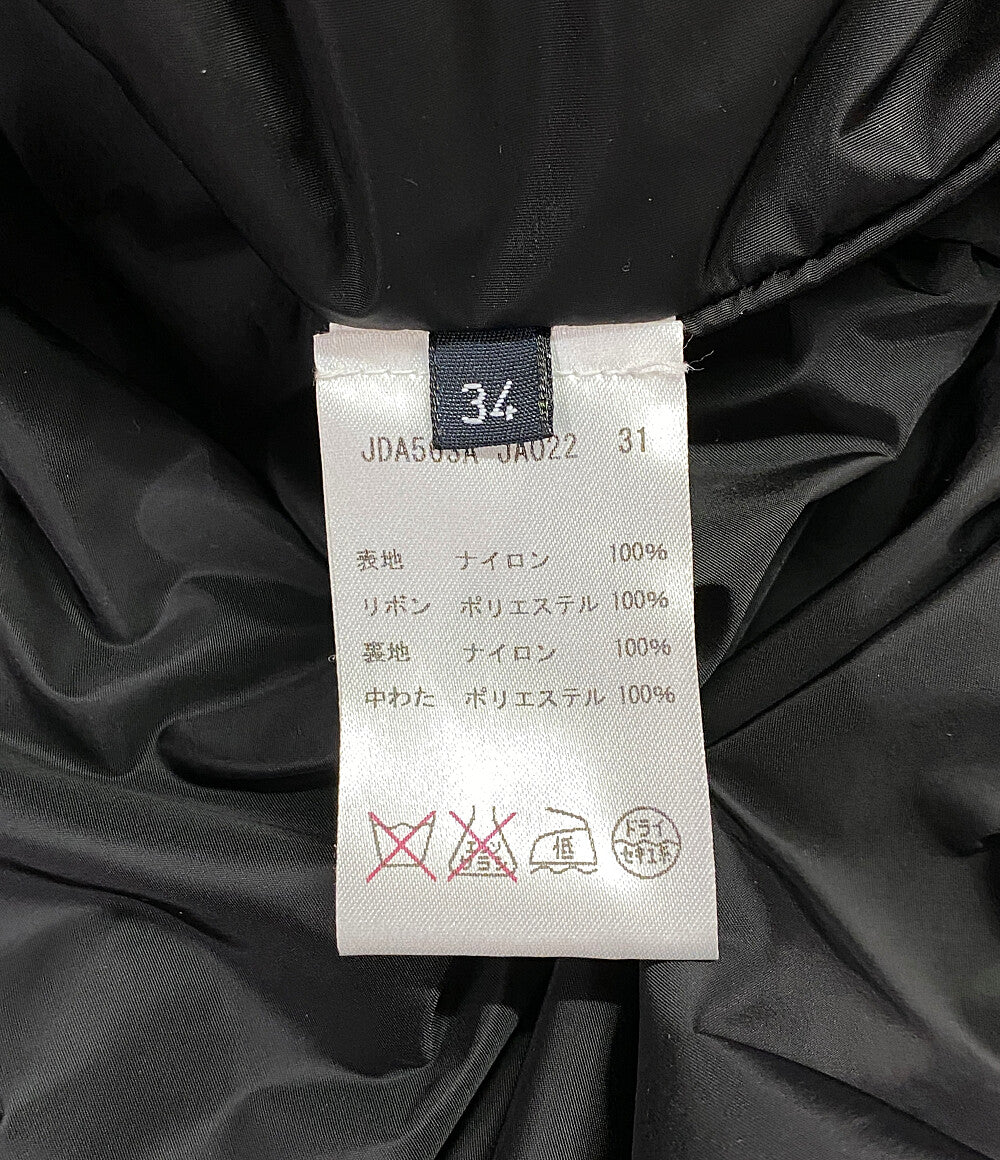 ジルサンダーネイビー ナイロン中綿コート レディース SIZE 34 JIL SANDER NAVY