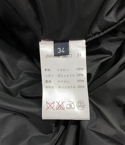 ジルサンダーネイビー ナイロン中綿コート レディース SIZE 34 JIL SANDER NAVY