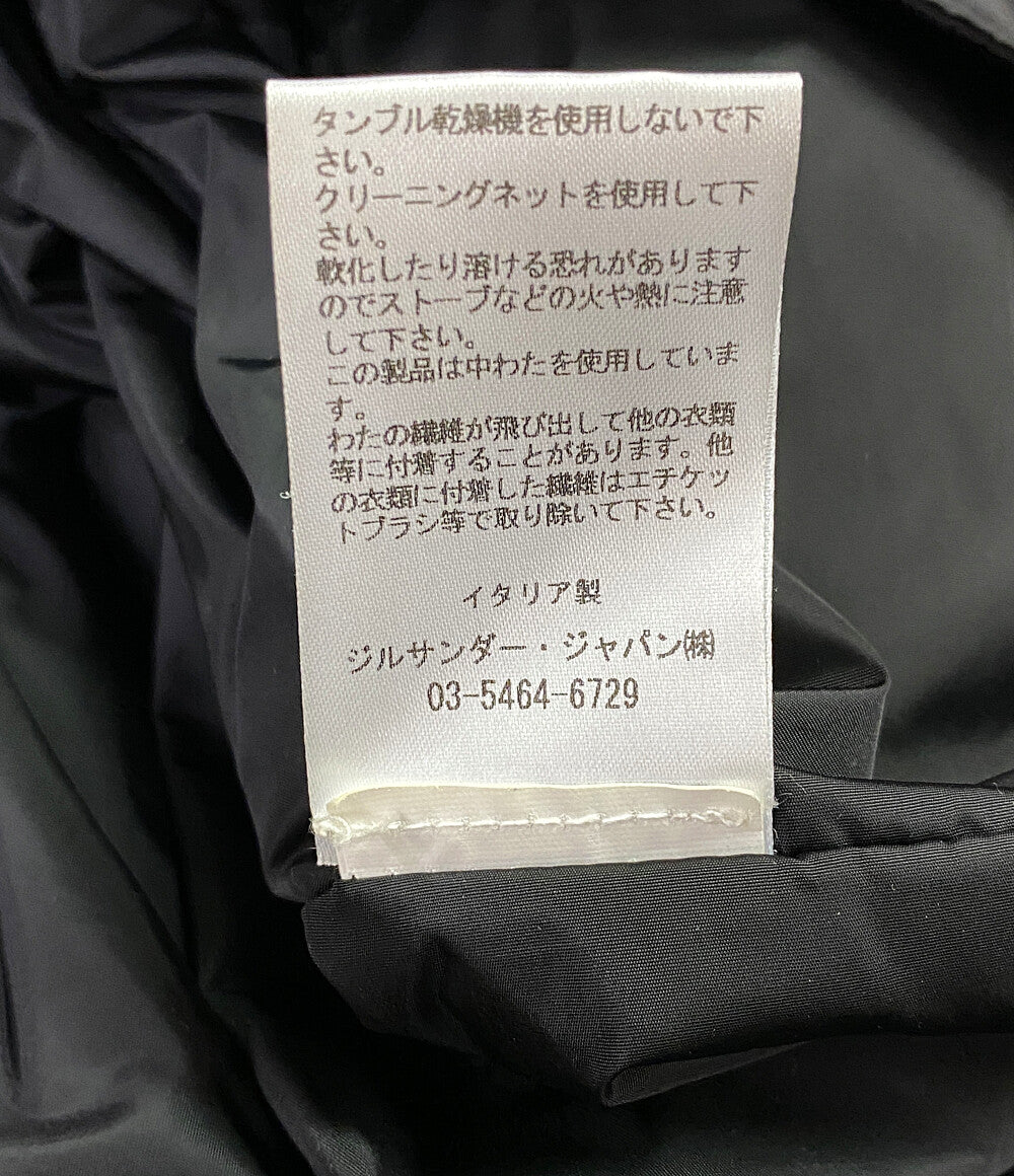 ジルサンダーネイビー ナイロン中綿コート レディース SIZE 34 JIL SANDER NAVY