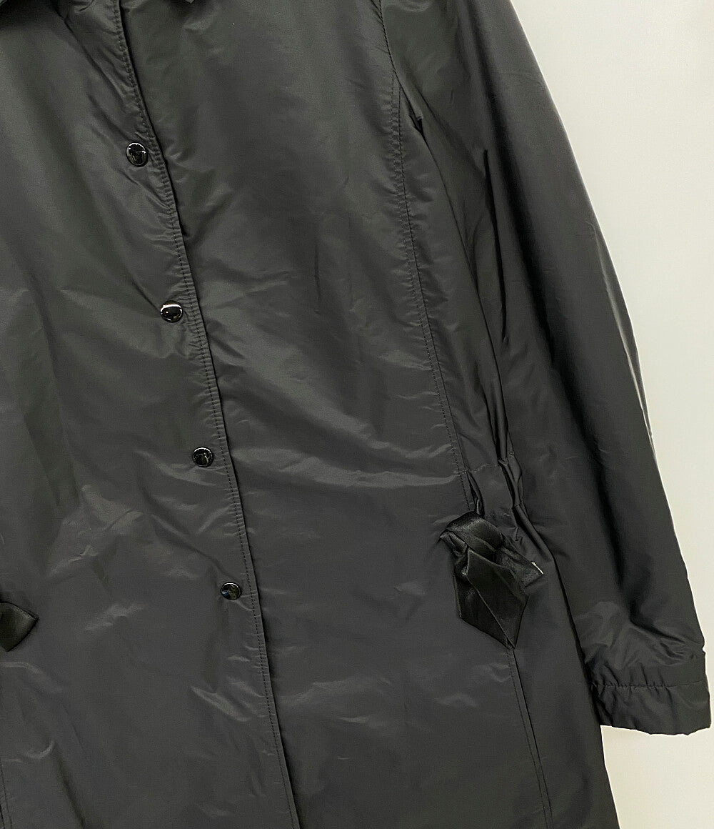 ジルサンダーネイビー ナイロン中綿コート レディース SIZE 34 JIL SANDER NAVY