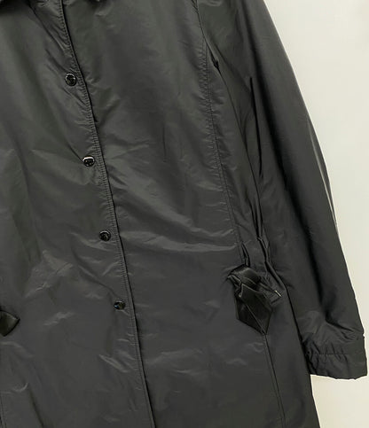 ジルサンダーネイビー ナイロン中綿コート レディース SIZE 34 JIL SANDER NAVY