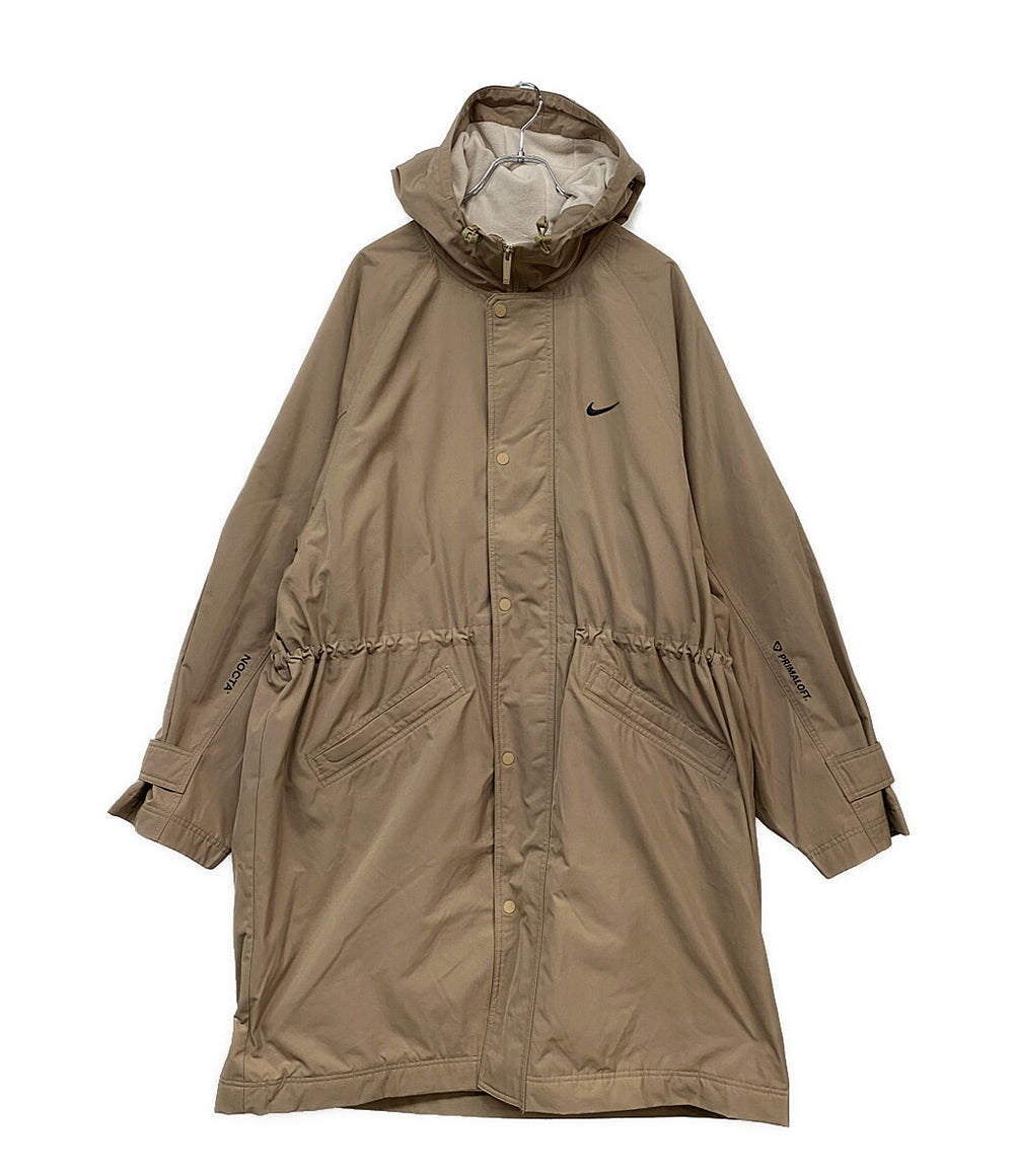 NIKE コート フーディ ベージュ メンズ SIZE L ナイキ