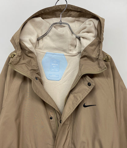 NIKE コート フーディ ベージュ メンズ SIZE L ナイキ