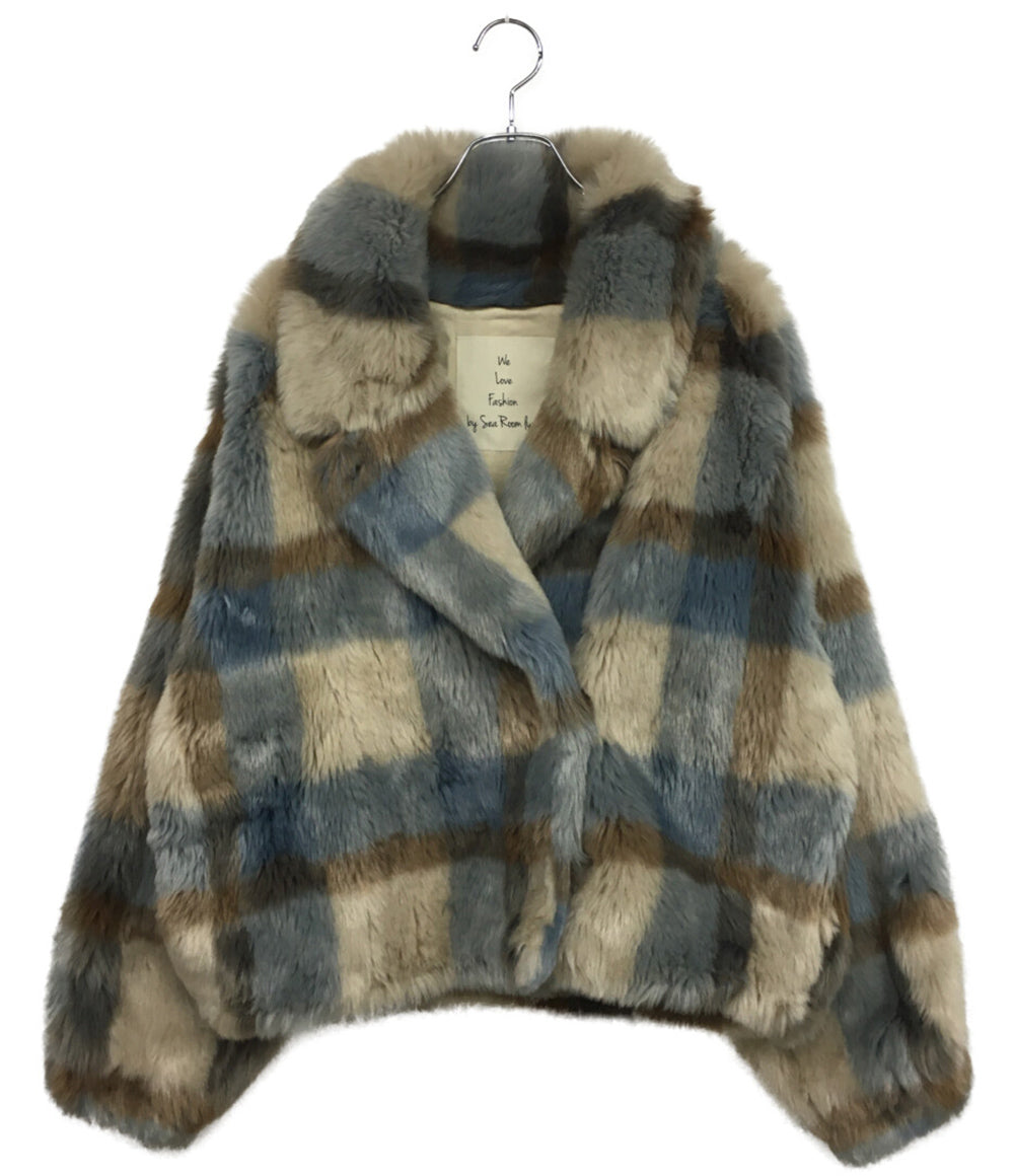 シールームリン エコファーショーチコート     004190011 レディース SIZE F  Sea Room lynn