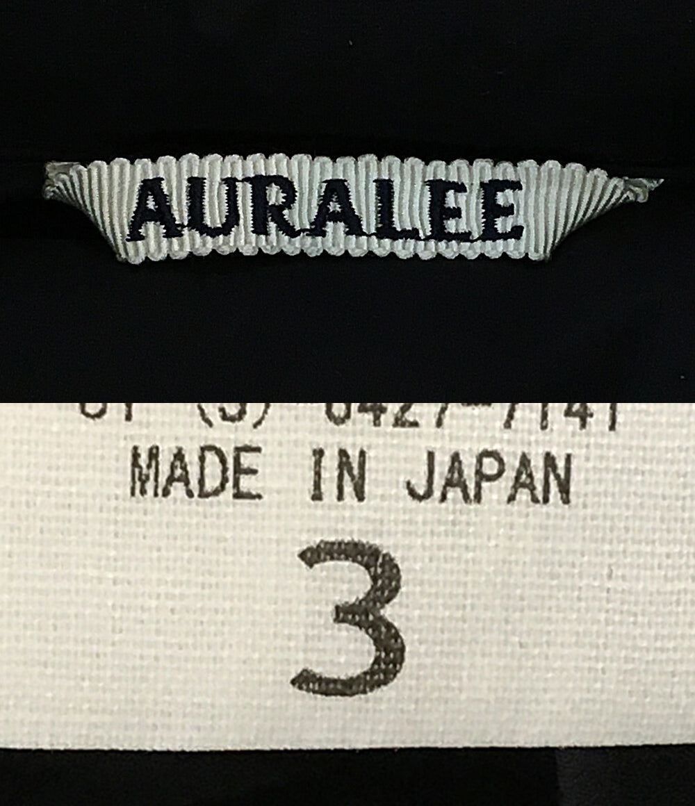 オーラリー ダウンベスト UPER LIGHT NYLON RIPSTOP DOWN VEST A23AV02NL メンズ SIZE 3 AURALEE