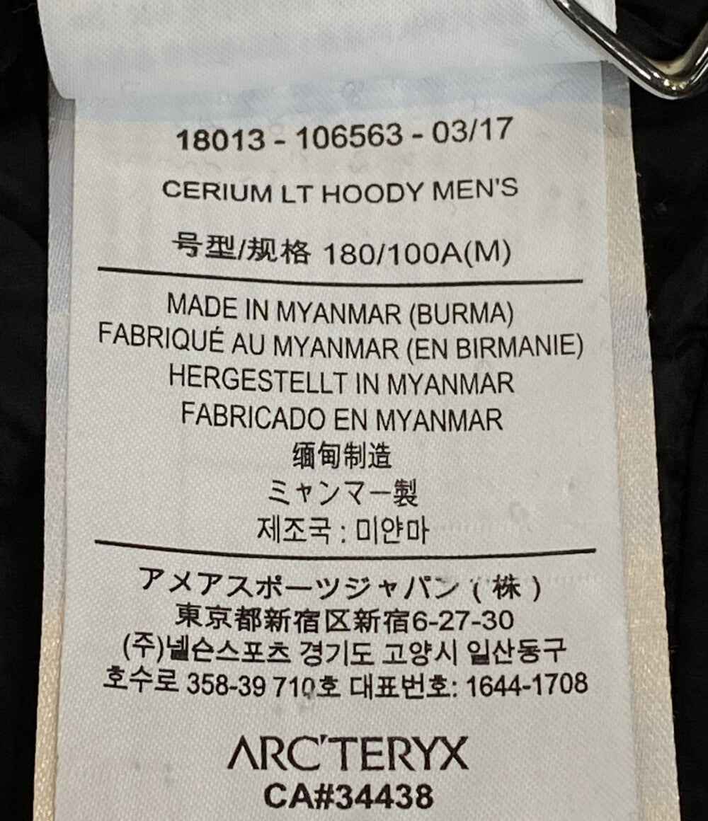 アークテリクス ダウンジャケット 12T-01741314 メンズ SIZE M ARC’TERYX