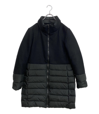 ヤン マイエン ダウンコート ブラック CARLA-SY-7A レディース SIZE 40 JAN MAYEN