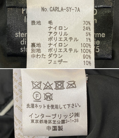 JAN MAYEN ヤン マイエン ダウンコート ブラック CARLA-SY-7A レディース SIZE 40