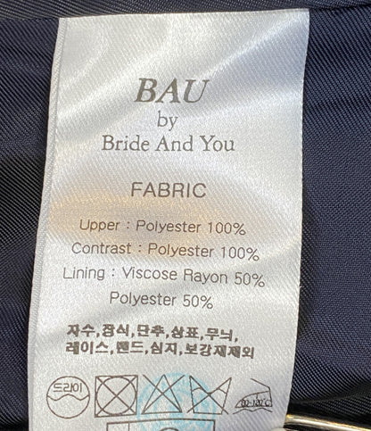 BAU by　Bride And You ビーエイユーバイブライドアンドユー 半袖ワンピース リボン レディース SIZE １