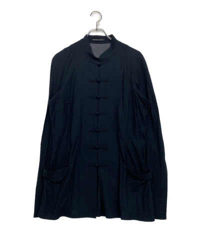 ヨウジヤマモトプールオム 長袖シャツ チャイナシャツ メンズ SIZE ２ Yohji Yamamoto POUR HOMME