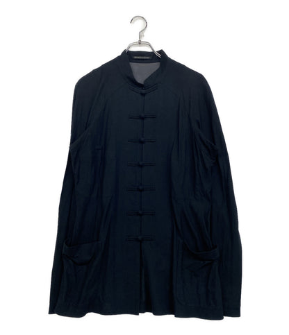 ヨウジヤマモトプールオム 長袖シャツ チャイナシャツ メンズ SIZE ２ Yohji Yamamoto POUR HOMME