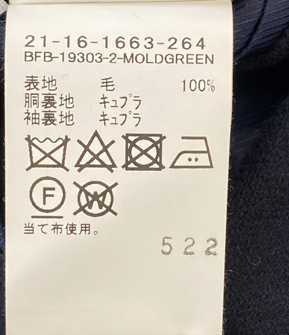 ビームスエフ ジャケット 金ボタン ダブル紺ブレ メンズ SIZE 46 BEAMS F