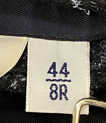 ビームスエフ ジャケット ウィンドウペン ブルー メンズ SIZE 44 BEAMS F