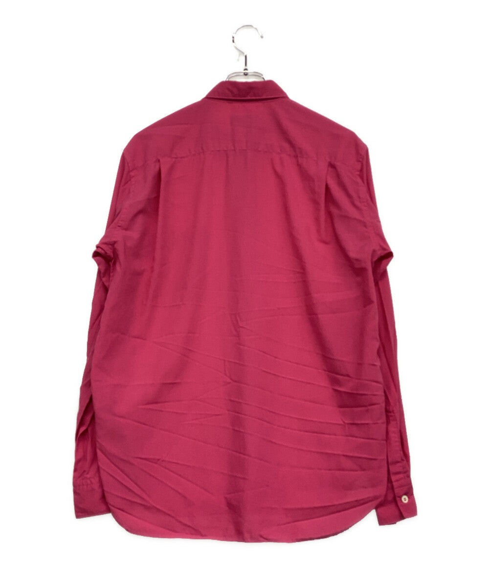 コムデギャルソンオムプリュス 長袖シャツ 2025SS ポリ縮シャツ PNK メンズ SIZE S COMME des GARCONS HOMME PLUS