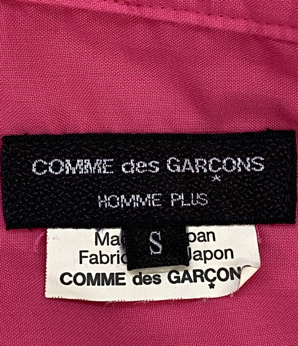 コムデギャルソンオムプリュス 長袖シャツ 2025SS ポリ縮シャツ PNK メンズ SIZE S COMME des GARCONS HOMME PLUS