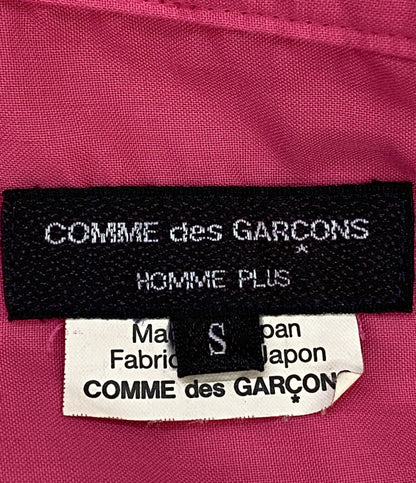 コムデギャルソンオムプリュス 長袖シャツ 2025SS ポリ縮シャツ PNK メンズ SIZE S COMME des GARCONS HOMME PLUS