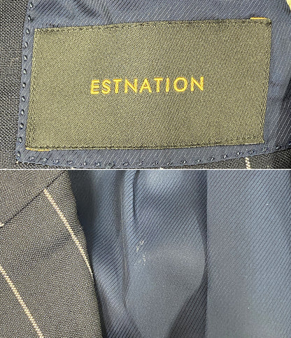 ESTNATION スーツ チョークストライプ ENXP-0219 メンズ SIZE 44 エストネーション
