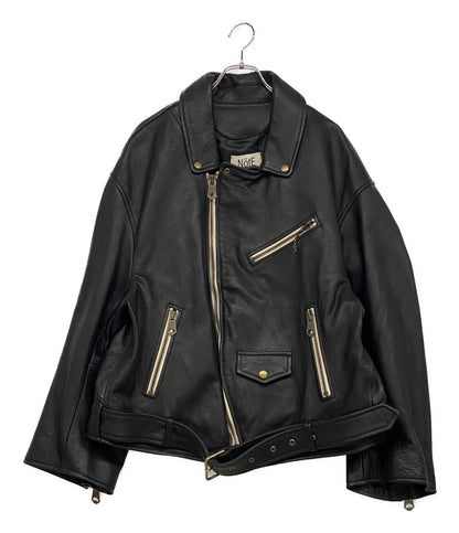 ノート ライダースジャケット オーバーサイズ ブラック 2S-0078054000202461 2A-007 メンズ SIZE 44 NotE