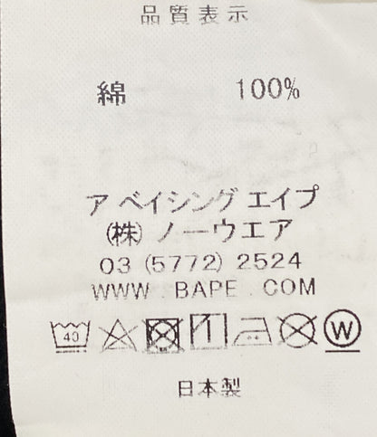 アベイシングエイプ パーカー 001PPD301001X ブラック メンズ SIZE XL A BATHING APE