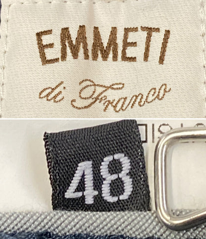 エンメティ ジャケット スウェード ブルー メンズ SIZE 48 EMMETI