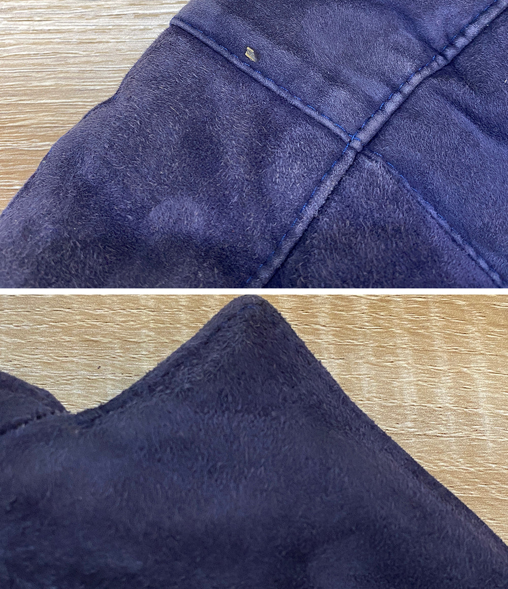エンメティ ジャケット スウェード ブルー メンズ SIZE 48 EMMETI