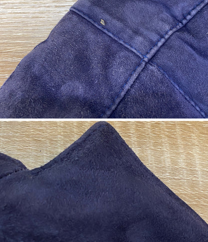 エンメティ ジャケット スウェード ブルー メンズ SIZE 48 EMMETI