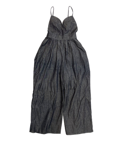 美品 イウエンマトフ オールインワン デニム 8726-162-0085 レディース SIZE 38 AEWEN MATOPH