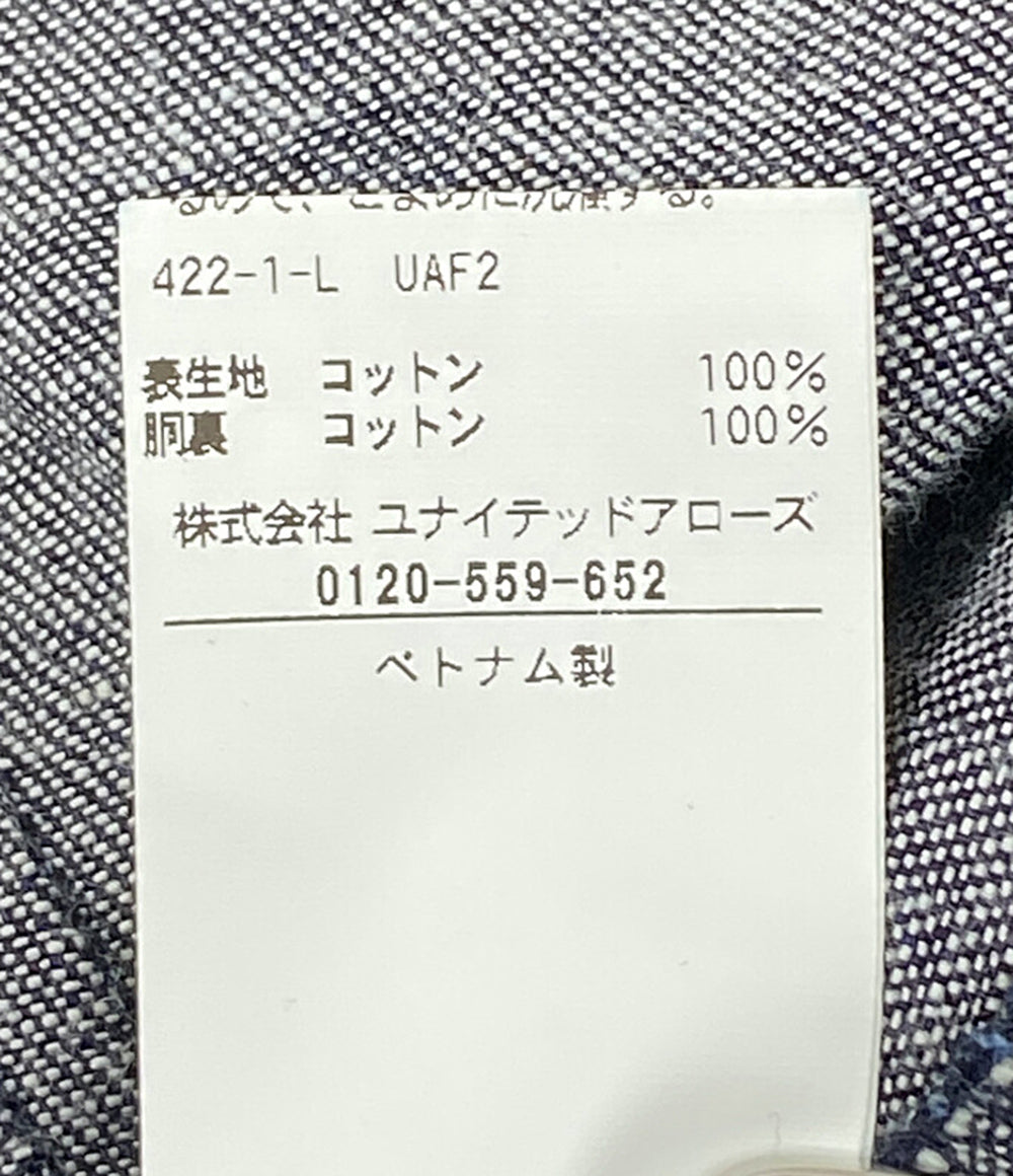 美品 イウエンマトフ オールインワン デニム 8726-162-0085 レディース SIZE 38 AEWEN MATOPH