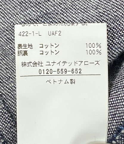 美品 イウエンマトフ オールインワン デニム 8726-162-0085 レディース SIZE 38 AEWEN MATOPH