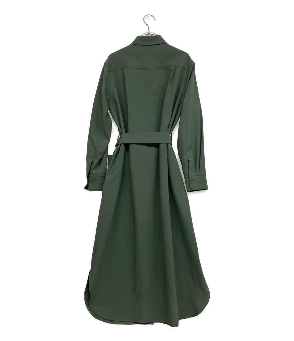 ソージュ 長袖ワンピース カーキ S-00-OP-006 レディース SIZE M soeju