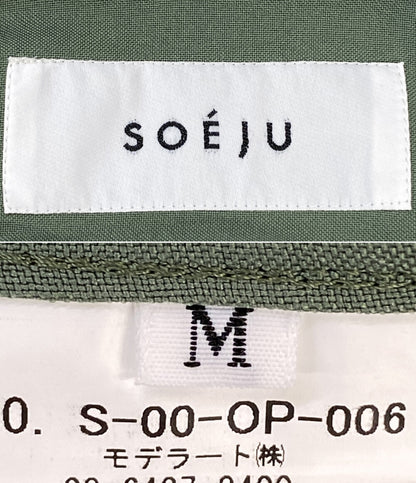 ソージュ 長袖ワンピース カーキ S-00-OP-006 レディース SIZE M soeju