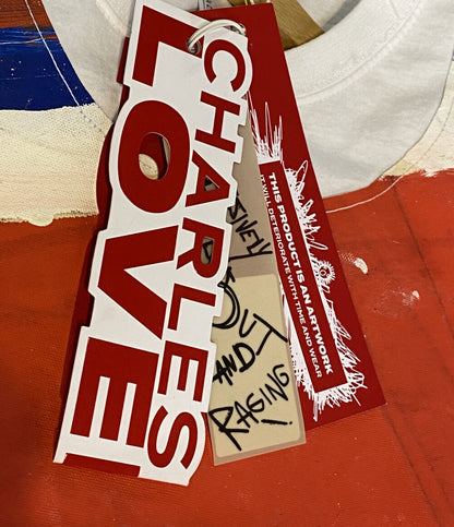 チャールズジェフリーラバーボーイ半袖Ｔシャツ CANVAS VEST TEE メンズ SIZE L CHARLES JEFFREY LOVERBOY