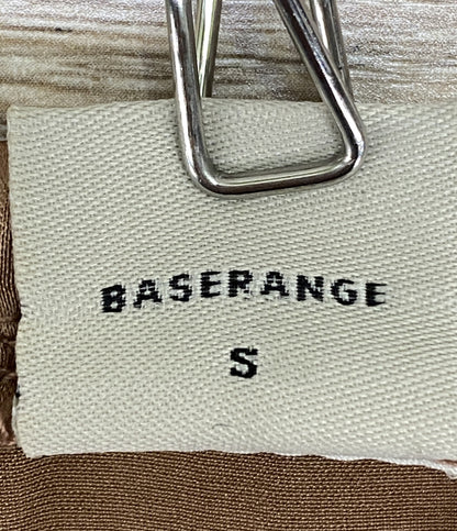 BASERANGE ベースレンジ ノースリーブワンピース シルクドレス レディース SIZE S