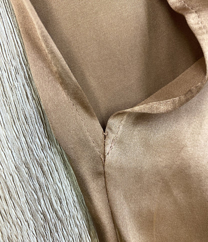 BASERANGE ベースレンジ ノースリーブワンピース シルクドレス レディース SIZE S