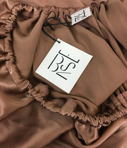 BASERANGE ベースレンジ ノースリーブワンピース シルクドレス レディース SIZE S