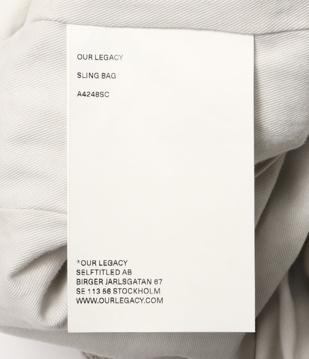 アワーレガシー ショルダーバッグ Sling Shoulder Bag A4248SC メンズ OUR LEGACY