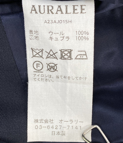 オーラリー テーラードジャケット SUPER FINE WOOL TWILL JACKET 23AW メンズ SIZE 1 AURALEE
