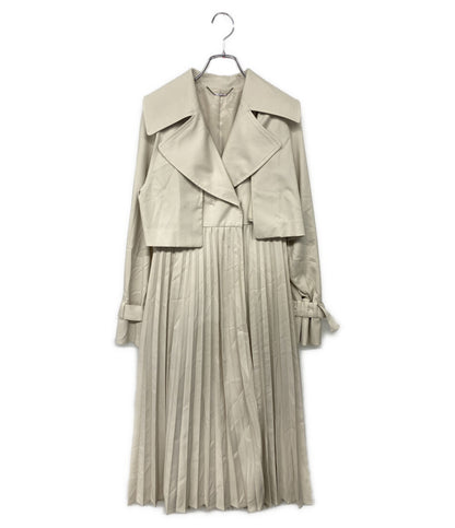 CELFORD セルフォード 4wayプリーツトレンチコート ジャケット ワンピース CWFC231047 レディース SIZE 36