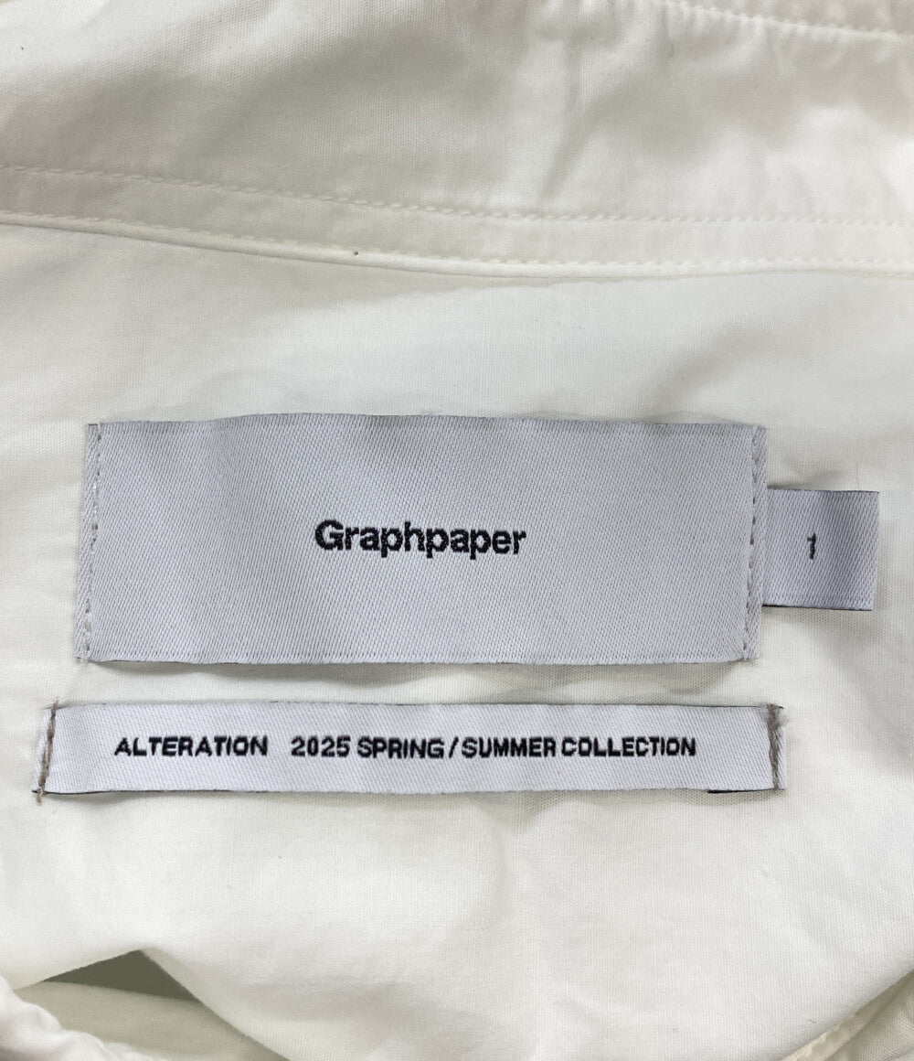美品 グラフペーパー 長袖シャツ グラデーション GU251-50001C メンズ SIZE 1 Graphpaper
