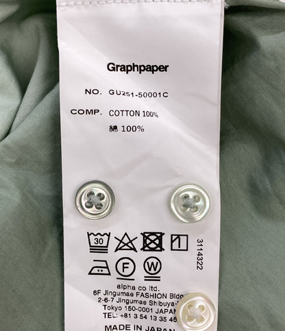 美品 グラフペーパー 長袖シャツ グラデーション GU251-50001C メンズ SIZE 1 Graphpaper