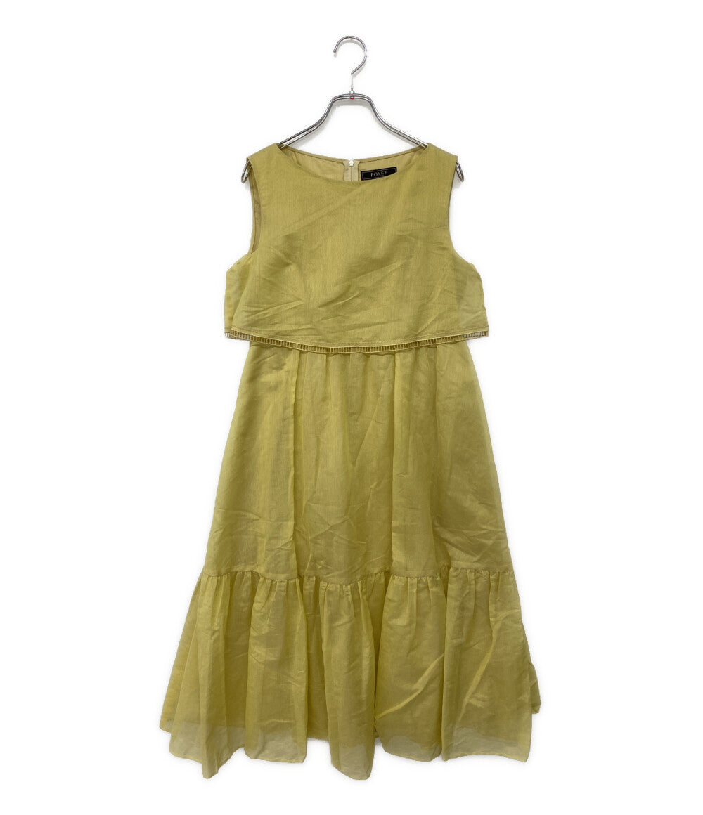 フォクシー 美品 ノースリーブワンピース レディース SIZE 40 FOXEY