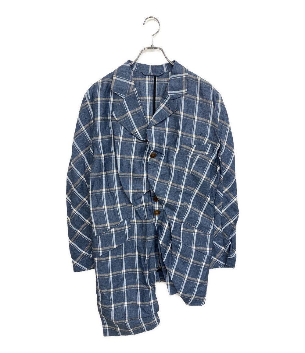 Vivienne Westwood MAN アシンメトリージャケット 日本製 ヴィヴィアンウエストウッドMAN アシンメトリー ウィッチロングフード