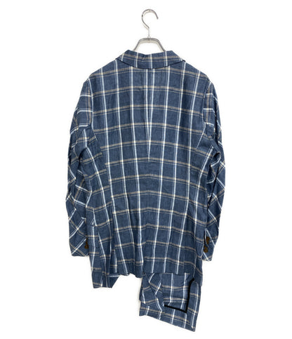 ヴィヴィアンウエストウッドマン アシンメトリーチェックジャケット メンズ SIZE 48 Vivienne Westwood MAN