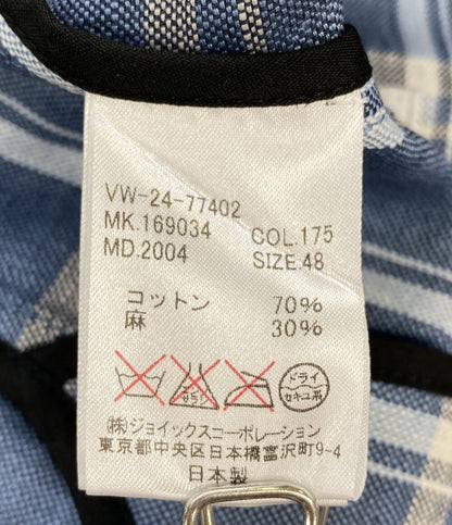 ヴィヴィアンウエストウッドマン アシンメトリーチェックジャケット メンズ SIZE 48 Vivienne Westwood MAN