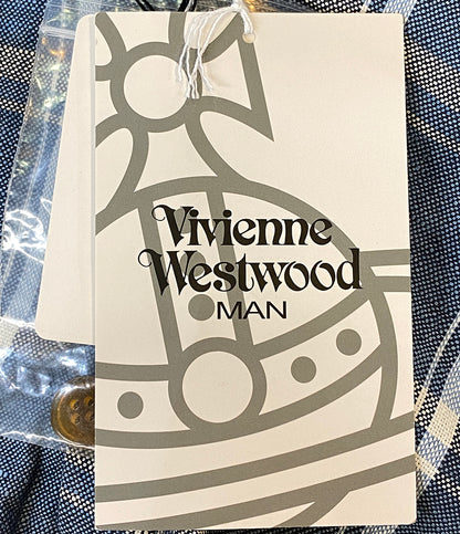 ヴィヴィアンウエストウッドマン アシンメトリーチェックジャケット メンズ SIZE 48 Vivienne Westwood MAN