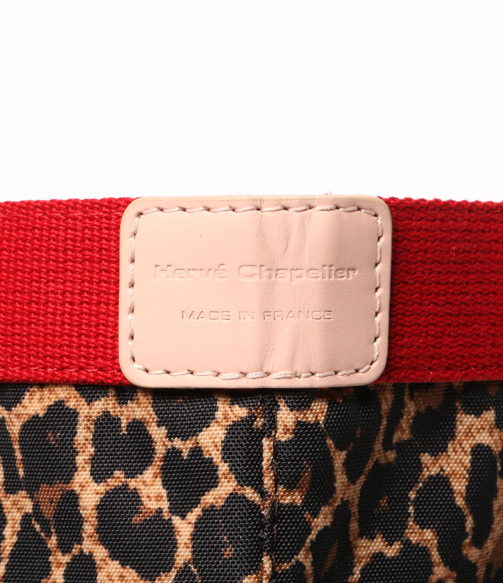 エルベシャプリエ トートバッグ パンサートープ×パプリカ レディース HERVE Chapelier