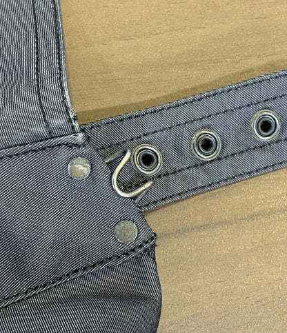 バーバリーブラックレーベル トレンチコート グレー D1A15-201-08 メンズ SIZE M BURBERRY BLACK LABEL