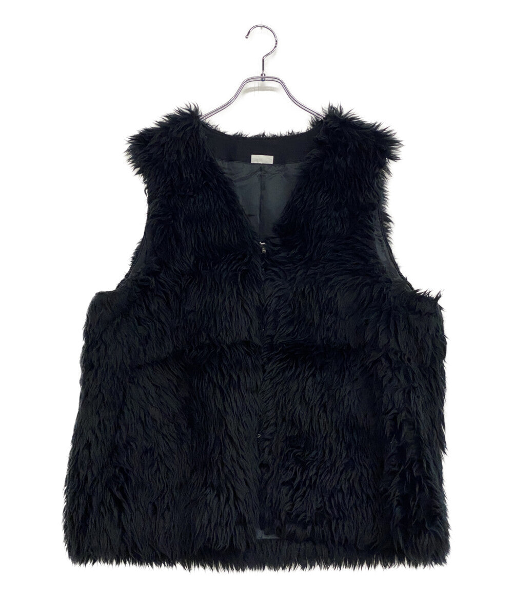 コムデギャルソン オムドゥ フェイクファー ベスト アクリルシャギー DN-V021 メンズ SIZE M HOMME DEUX COMME des GARCONS