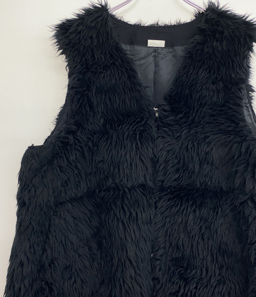 コムデギャルソン オムドゥ フェイクファー ベスト アクリルシャギー DN-V021 メンズ SIZE M HOMME DEUX COMME des GARCONS